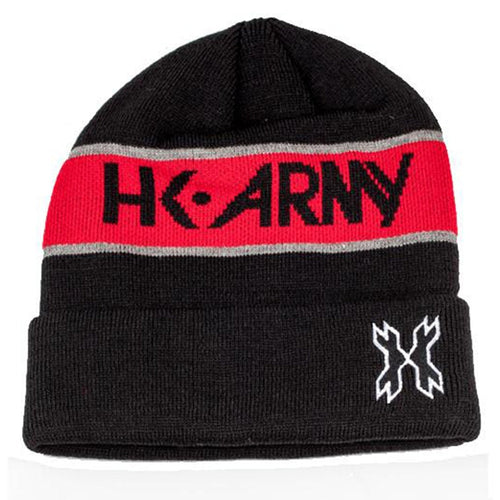 HK Army Beanie - Attack - Black / Red