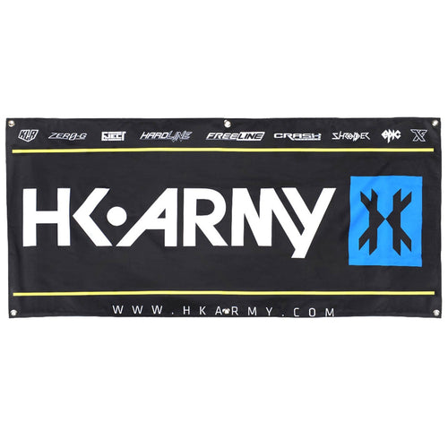 HK Army Cloth Banner - 68" x 33" - Typeface