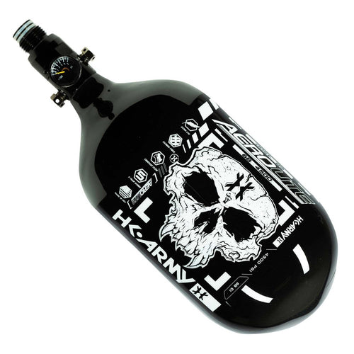 HK Army Extra Lite Carbon Fiber HPA Tank - 68/4500 - Doom Black / White