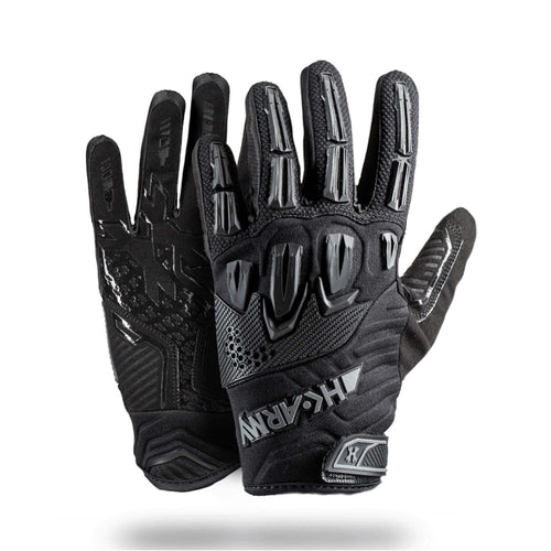 HK Army Hardline Armored Gloves / Full Finger - Blackout