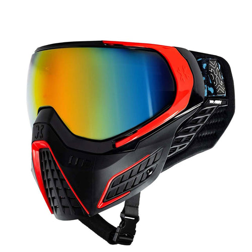 HK Army KLR Goggles - Murder - Black/Red w/ Fusion Thermal Lens