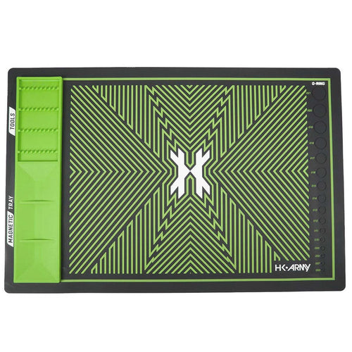 HK Army Magmat - Magnetic Tech Mat - Black / Neon Green