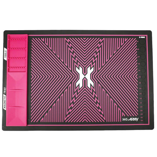 HK Army Magmat - Magnetic Tech Mat - Black / Neon Pink