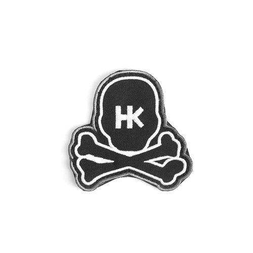 HK Army Rubber Velcro Patches - HK Skull
