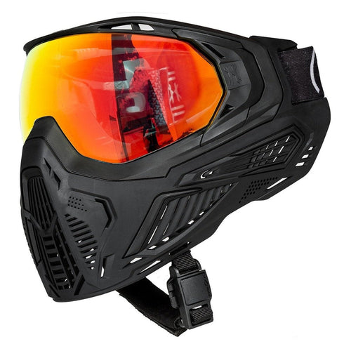 HK Army SLR Goggles - Nova Black/Black w/Scorch Lens