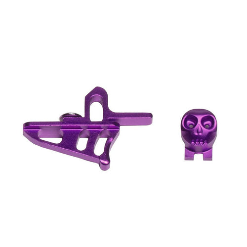 HK Army Skeleton Power Button + Release Trigger Kit - LTR / Rotor - Purple