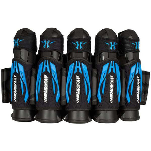 HK Army Zero-G 2.0 Strapless Harness - Black / Blue - 5+4+4