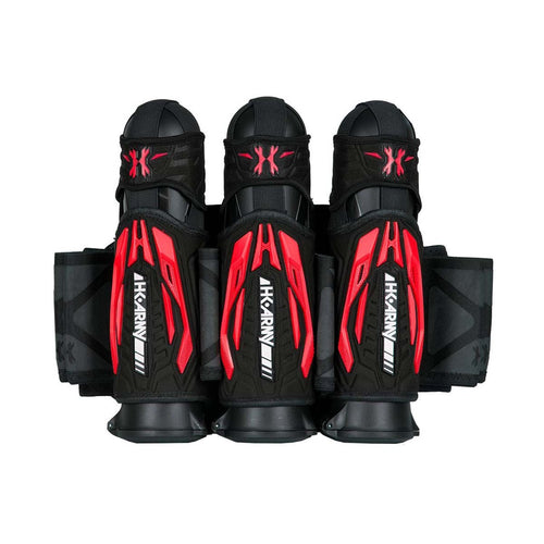 HK Army Zero-G 2.0 Strapless Harness - Black / Red - 3+2+4