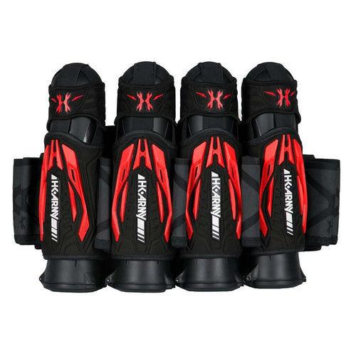HK Army Zero-G 2.0 Strapless Harness - Black / Red - 4+3+4