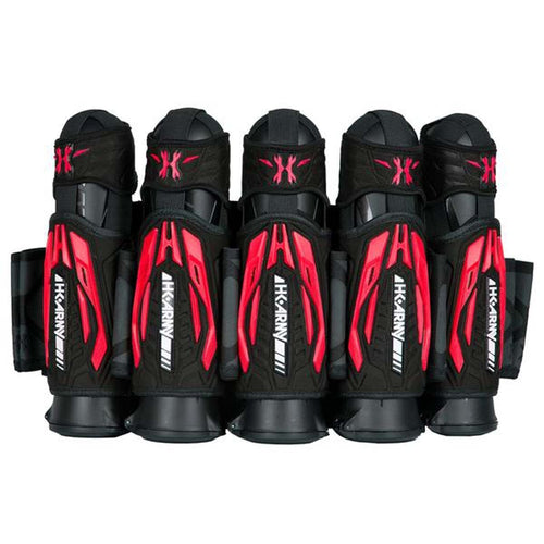 HK Army Zero-G 2.0 Strapless Harness - Black / Red - 5+4+4