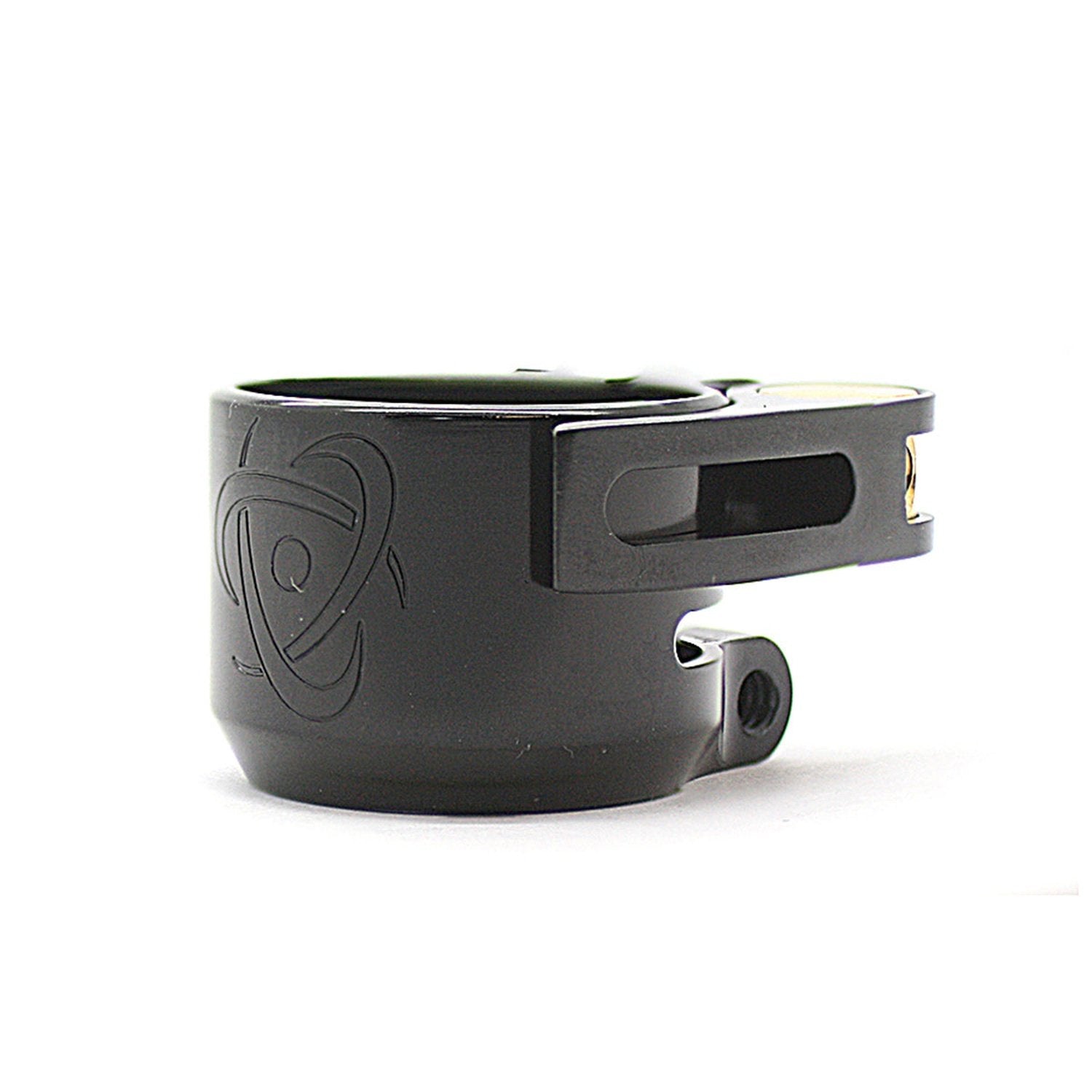 Inception Designs FLE Feedneck - Polished Black - Fearless Paintball