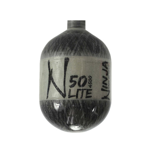 Ninja Carbon Fiber HPA Tank - 50/4500 LITE - TANK ONLY - Grey No Regulator