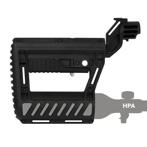 Planet Eclipse PWR Stock - EMEK MG100 / EMF100 / ETHA 2 - Black