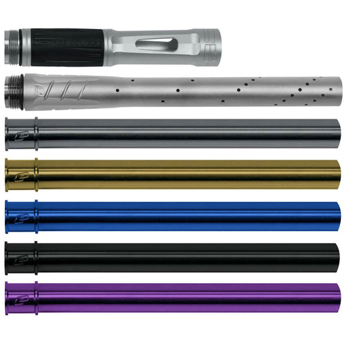 Planet Eclipse S63 Pro Barrel 7PC Complete Kit - AC / Autococker -14" - Silver