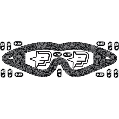 Planet Eclipse Vents Goggle Sticker - E-Flex, Avatar, E-vents, Helix - Titan