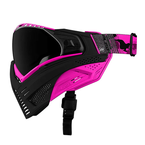 Push Unite Paintball Goggles & Case - Black Pink