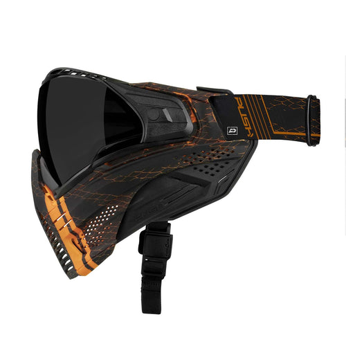 Push Unite Paintball Goggles & Case - VPR Orange