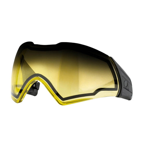 Push Unite Thermal Paintball Goggle Lens - Yellow Gradient / Fade