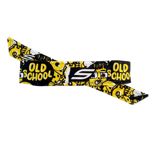 Social Paintball Long Tie Headband - Old School