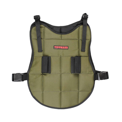 Tippmann Chest Protector - Podded - Black / Olive Reversible