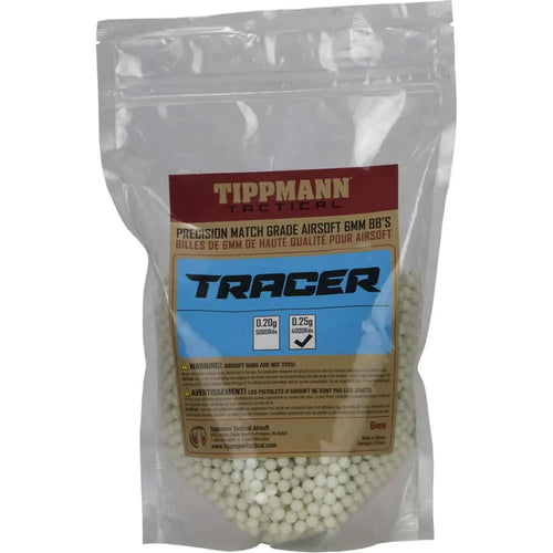 Tippmann Arms Tracer Airsoft BBs - .20g - 1kg bag / 5000 ct