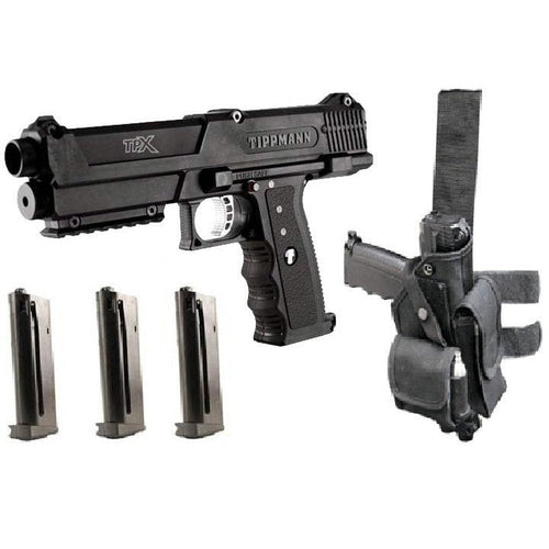 Tippmann TiPX / TPX Paintball Pistol Deluxe Kit - Black