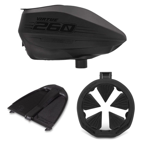 Virtue Paintball Loader Combo - IR2 / Crown SF-R / Ramp - Black 260