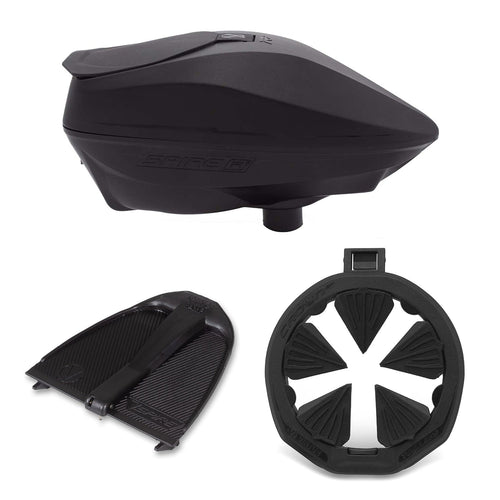 Virtue Paintball Loader Combo - IR2 / Crown SF-R / Ramp - Black