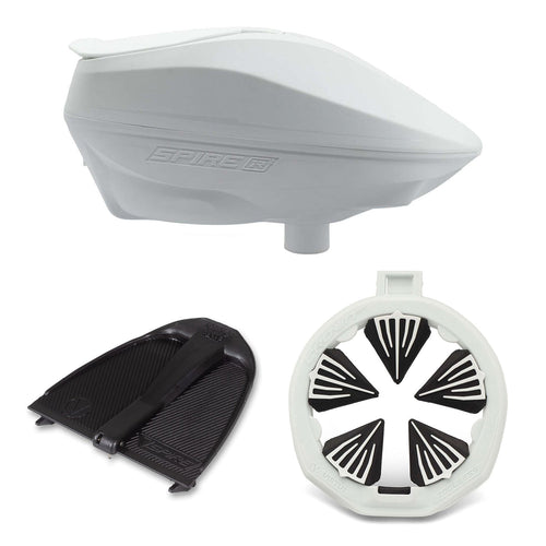 Virtue Paintball Loader Combo - IR2 / Crown SF-R / Ramp - White