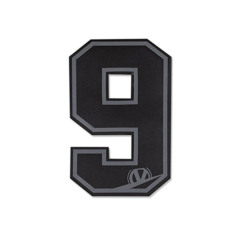 Virtue Paintball Luggage Number Patches Black / Grey - 9