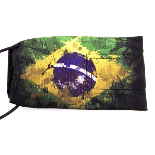Wicked Sports Paintball Barrel Cover / Sock - Brazil Flag Distressed