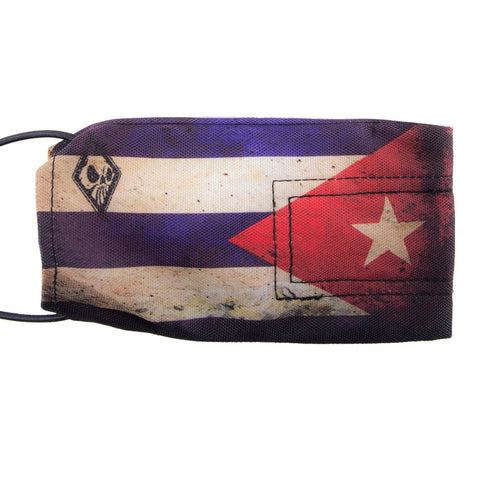 Wicked Sports Paintball Barrel Cover / Sock - Cuban Flag Distressed